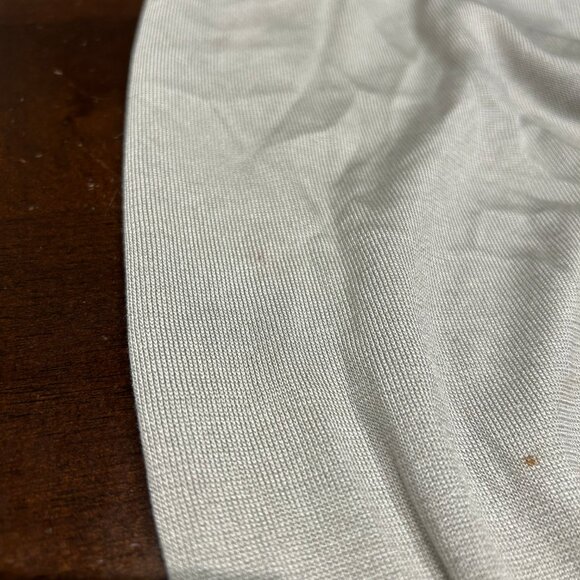 Womens Christian Dior Silver-Gray 100% Silk Sleeveless Knit Scoop Neck Top 4 - Picture 12 of 12